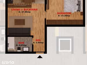 Apartament 2 camere la 1,5 km de Bucuresti. Pret promo si Tva Inclus! — miniatura 6