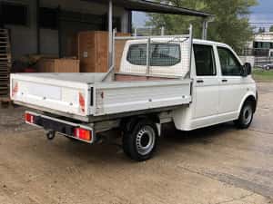 VW Transporter T5 Doka 6 locuri si bena an fabricatie 2007 motor 1.9 tdi 75kw 102 cp euro4 cod motor BRS — miniatura 5