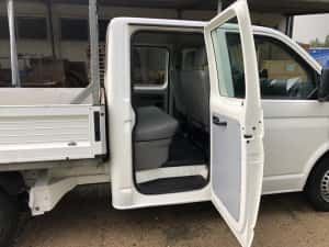 VW Transporter T5 Doka 6 locuri si bena an fabricatie 2007 motor 1.9 tdi 75kw 102 cp euro4 cod motor BRS — miniatura 8