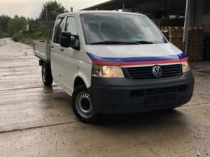 VW Transporter T5 Doka 6 locuri si bena an fabricatie 2007 motor 1.9 tdi 75kw 102 cp euro4 cod motor BRS — miniatura 10