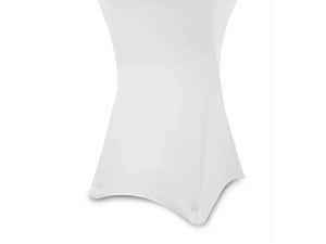 Masă cocktail pliabilă Debbie, 110 cm, cu Husă Albă + CADOU Husă Neagă — miniatura 2