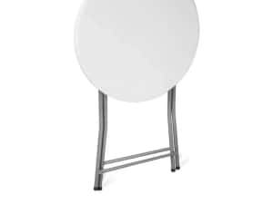 Masă cocktail pliabilă Debbie, 110 cm, cu Husă Albă + CADOU Husă Neagă — miniatura 4