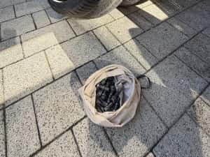 Set jante originale mercedes R18 doua marimi + anvelope iarna pirelli — miniatura 7