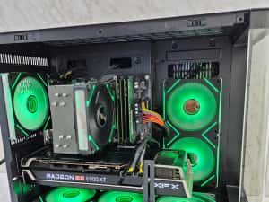 Desktop Pc Gaming Ryzen 7 5700X 32GB, 1TB SSD + 3TB HDD, ATI AMD Radeon RX 6900 XT 16Gb — miniatura 2