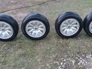 Roti jante R16 anvelope 205 55 16 golf 5 passat b6 touran audi a4 b7 — miniatura 9