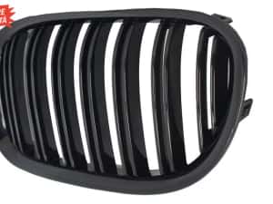Grile Centrale BMW 7 Series F01 F02 F03 F04 (2008-2015) Negru Lucios — miniatura 4