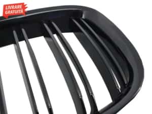 Grile Centrale BMW 7 Series F01 F02 F03 F04 (2008-2015) Negru Lucios — miniatura 5