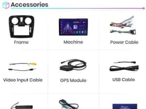 Navigatie Android  DACIA Logan 2 / Sandero 2 Carplay Android Auto — miniatura 8