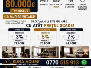 INTABULAT Micsunelelor Residence 2 camere D parcare Lunca Cetatuii