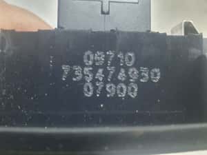 Buton geam 735474930 Lancia Delta 3 generation (2008 - 2014) 1.6 jtd 198A2000 198A2000 — miniatura 9