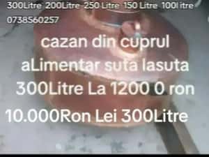 Vindem cazane din cupru alimntar suta la sutasper oferta — miniatura 6