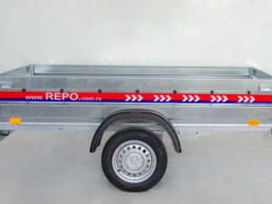 Remorca 750 kg 260x135 cm,Atv ,Basculabila Mono ax — miniatura 10