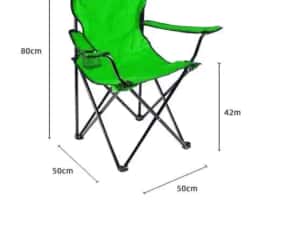 Scaun pliabil camping/ pescuit cu suport pahar culori diferite — miniatura 7