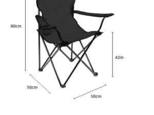 Scaun pliabil camping/ pescuit cu suport pahar culori diferite — miniatura 9