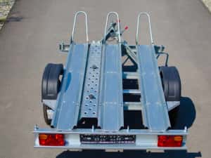 Remorca 750 kg, Auto, Platforma, Moto ATV, Apicola, garantie,carte RAR — miniatura 3