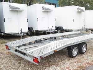 Remorca 750 kg, Auto, Platforma, Moto ATV, Apicola, garantie,carte RAR — miniatura 5