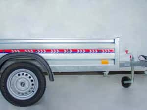 Remorca 750 kg, Auto, Platforma, Moto ATV, Apicola, garantie,carte RAR — miniatura 8