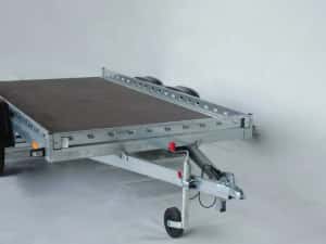 Remorca 750 kg, Auto, Platforma, Moto ATV, Apicola, garantie,carte RAR — miniatura 9
