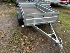 Remorcă nouă 750 kg, dublu ax, 250x125 cm, posibilitate RATE!! — miniatura 10