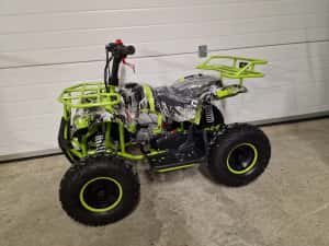 Mini Atv Quad adus din Germania pentru copii cu motor pe benzină 50cc — miniatura 6