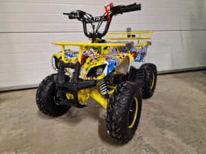 Mini Atv Quad adus din Germania pentru copii cu motor pe benzină 50cc — miniatura 7