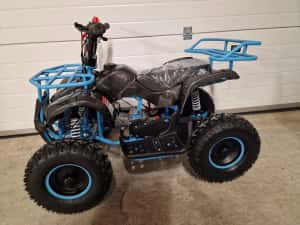 Mini Atv Quad adus din Germania pentru copii cu motor pe benzină 50cc — miniatura 8