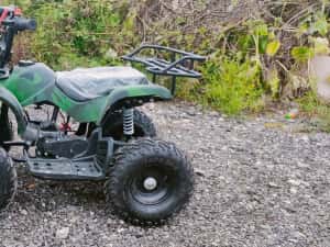 Mini Atv Quad adus din Germania pentru copii cu motor pe benzină 50cc — miniatura 10