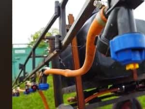 ERBICIDATOR PULVERIZATOR 125 l motocultor tractor atv 15 cp — miniatura 8