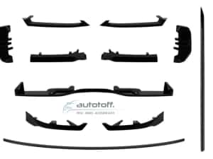 Pachet Aero compatibil BMW Seria 5 G60 (2023+) Negru lucios — miniatura 1