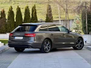 Audi a6 avant 3.0 tdi automat interir crem — miniatura 3