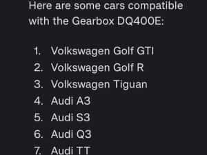 Cutie viteze automata 0DD DQ400E hybrid GTE,Audi ETron,VW,Seat Cupra F — miniatura 4