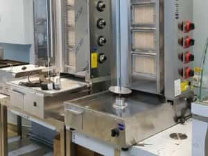 APARAT Shaorma 4 Arzatoare / KEBAP Gaz 4 Arzatoare / Shaorma motor jos — miniatura 3