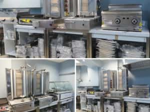 APARAT Shaorma 4 Arzatoare / KEBAP Gaz 4 Arzatoare / Shaorma motor jos — miniatura 6