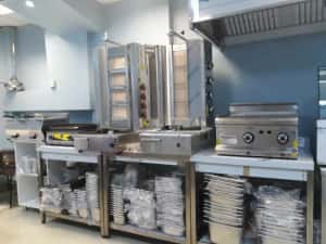 APARAT Shaorma 4 Arzatoare / KEBAP Gaz 4 Arzatoare / Shaorma motor jos — miniatura 7