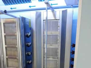 APARAT Shaorma 4 Arzatoare / KEBAP Gaz 4 Arzatoare / Shaorma motor jos — miniatura 8