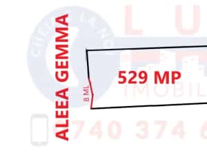 ID 7589 EXCLUSIVITATE - Teren pentru casă - Aleea Gemma — miniatura 3