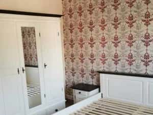 Dulap lemn masiv cu oglinda Seby, 3 usi + 2 sertare — miniatura 6