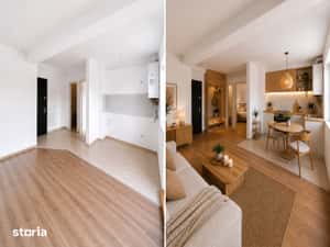 2 Camere + Grădină 35mp | Parcare inclusa | Încălzire în Pardoseală — miniatura 4