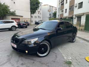 Bmw Seria 5 e60 525d M57 Full Piele Crem Trapa Memorii Bi-Xenon Navi Mare — miniatura 3
