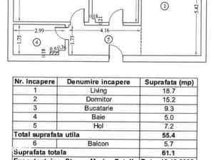 Ap 2 cam | City Nord Tunari | Nemobilat | Bloc Nou | Prima Inchiriere — miniatura 6