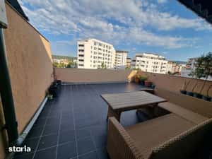 Penthouse 3 camere cu terasa de 40mp de inchiriat — miniatura 4