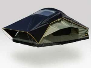 Cort de acoperiș auto CampTalk Whisper 160, pentru 3-4 persoane, 160x310 cm, 72 kg, Sky View, compatibil autovehicule mici SUV și 4x4