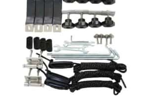 Cort de acoperiș auto CampTalk Whisper 160, pentru 3-4 persoane, 160x310 cm, 72 kg, Sky View, compatibil autovehicule mici SUV și 4x4 — miniatura 7