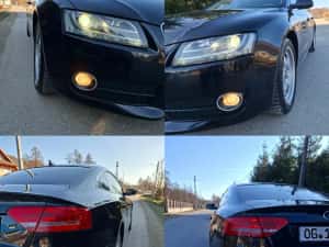 AUDI A5 PRO-LINE S* 2010 * EURO 5* Full Led* BI-XENON * Navigatie Mare BUSINESS * Pdc* Dublu Climă * Negru Saphire * Import Germania de 1 ZI*** — miniatura 7