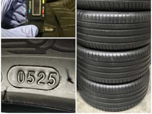 Jante NOI 20 ORIGINALE Volvo XC90 Vara 275/45/20 R-Design Michelin 90 — miniatura 2