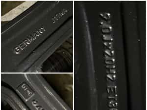 Jante NOI 20 ORIGINALE Volvo XC90 Vara 275/45/20 R-Design Michelin 90 — miniatura 5