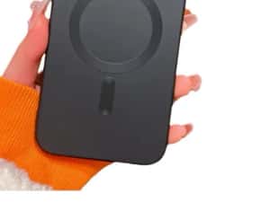 Iphone 16 16 PRO 16 PLUS 17 PRO MAX - Husa Magnetica Ultra Slim Neagra — miniatura 4