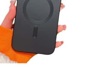 Iphone 16 16 PRO 16 PLUS 17 PRO MAX - Husa Magnetica Ultra Slim Neagra — miniatura 6