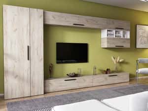 Living Pati 076 - Mobila Sufragerie Stejar + Alb — miniatura 6