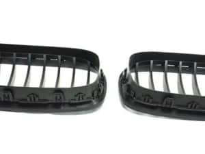 Grile BMW F01 / F02 /F03 /F04 LCI (12-16) negru lucios cu loc camera — miniatura 3
